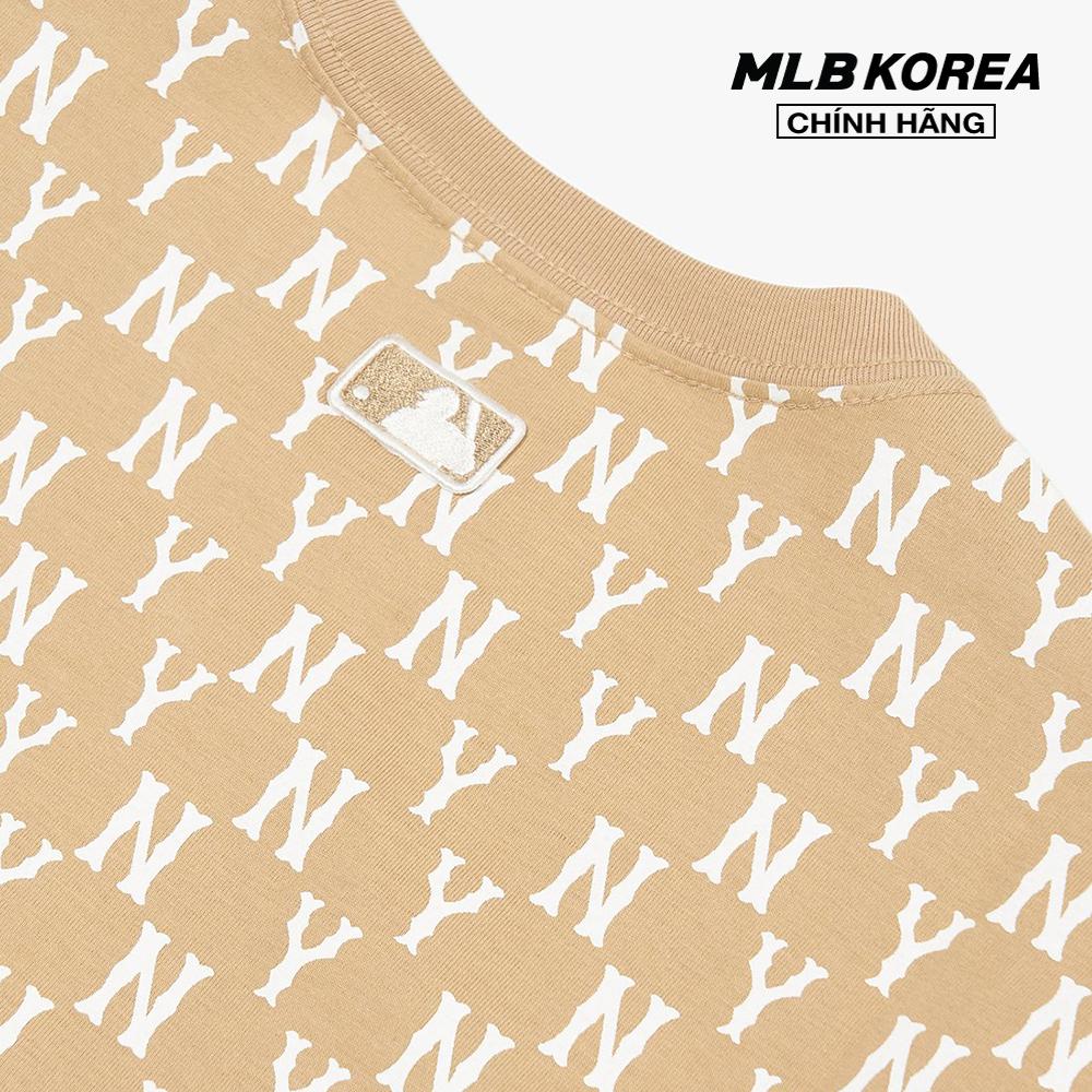 MLB - Áo thun cổ tròn ngắn tay Basic Monogram 3ATSM1023