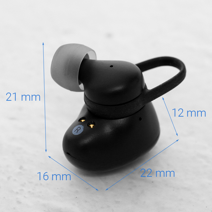 Tai nghe Bluetooth True Wireless Mozard TS11 mini - Hàng chính hãng