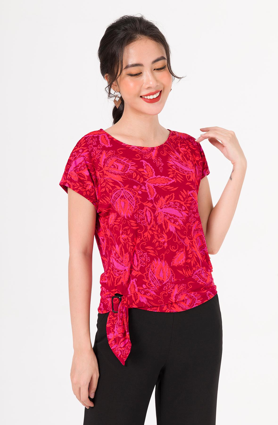 Áo cotton tay liền LAMER L61R20H023-F2426