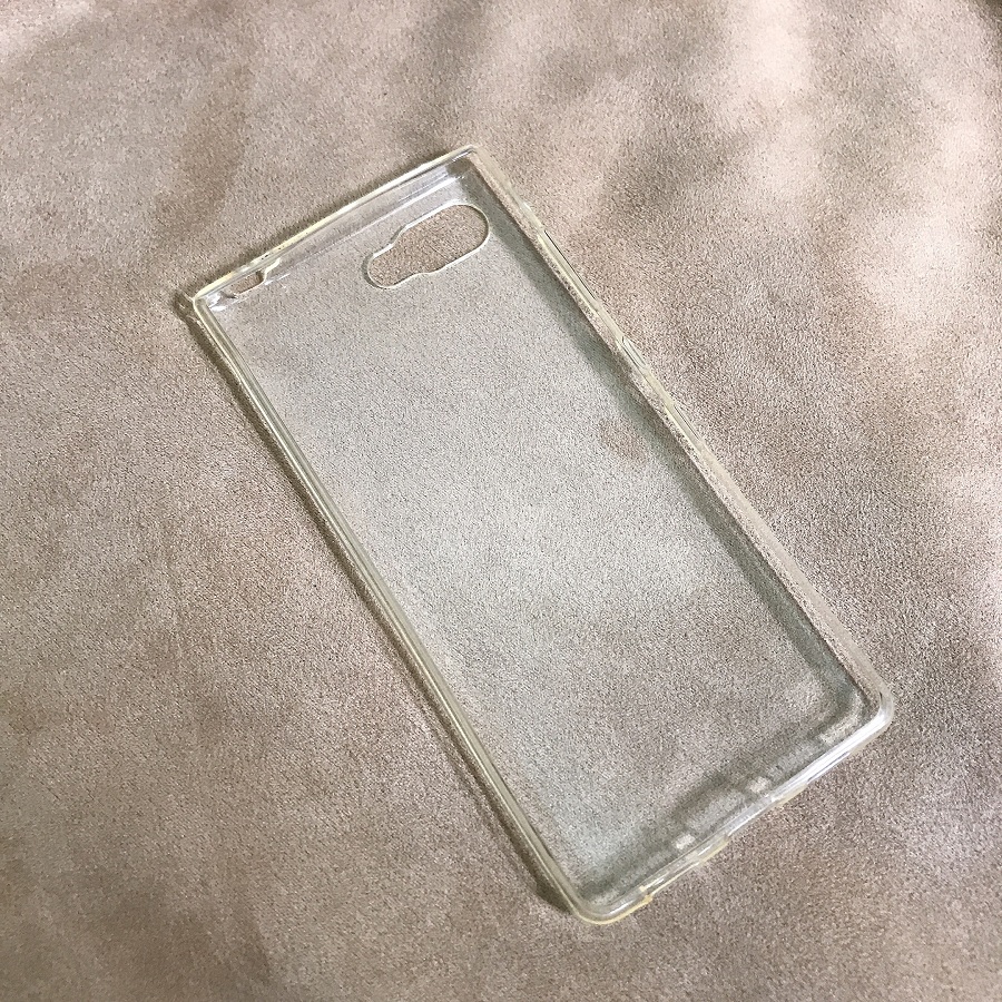 Ốp lưng silicon dẻo trong suốt dành cho BlackBerry KEY2