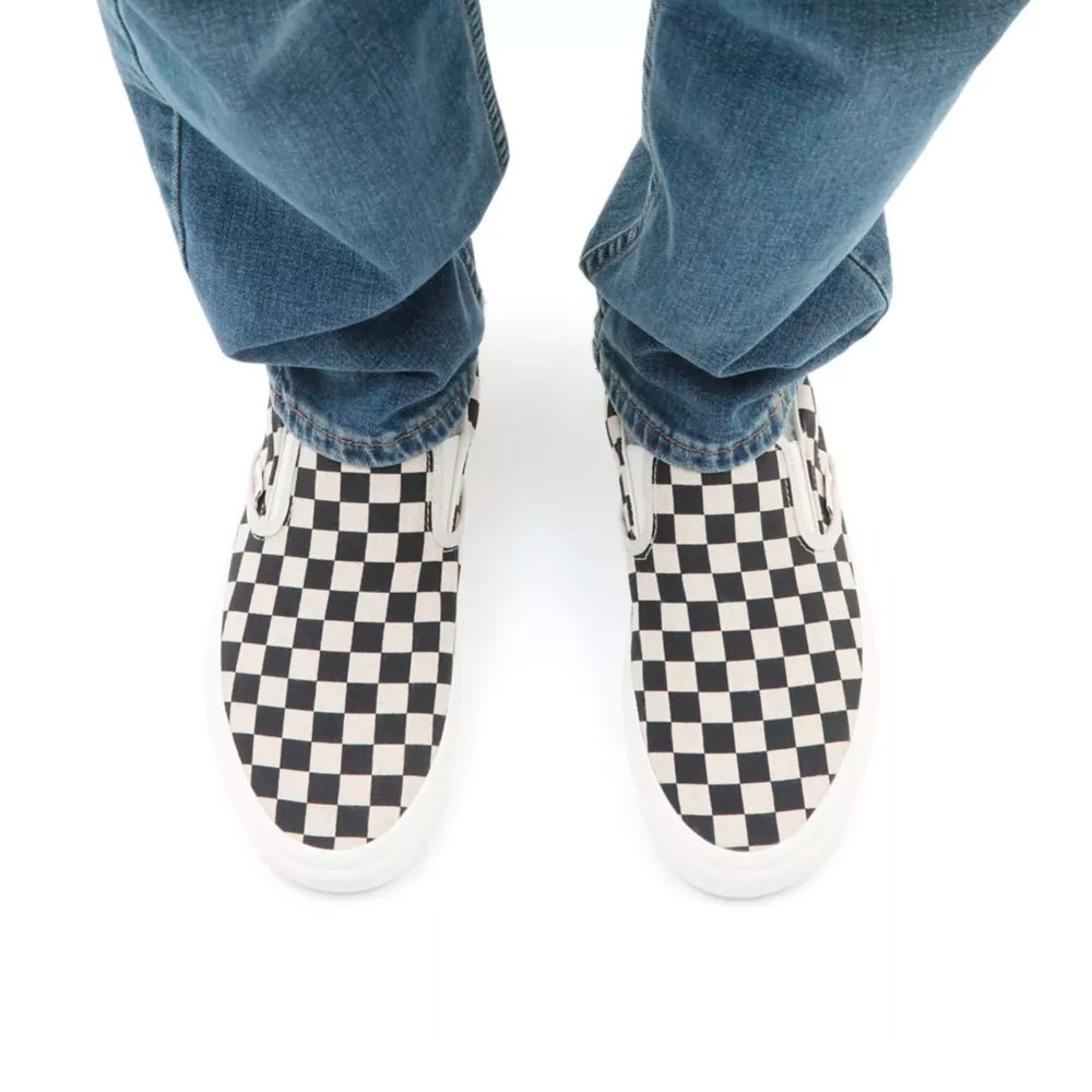 Giày Vans Classic Slip-On Eco Theory Checkerboard VN0A5JMH705