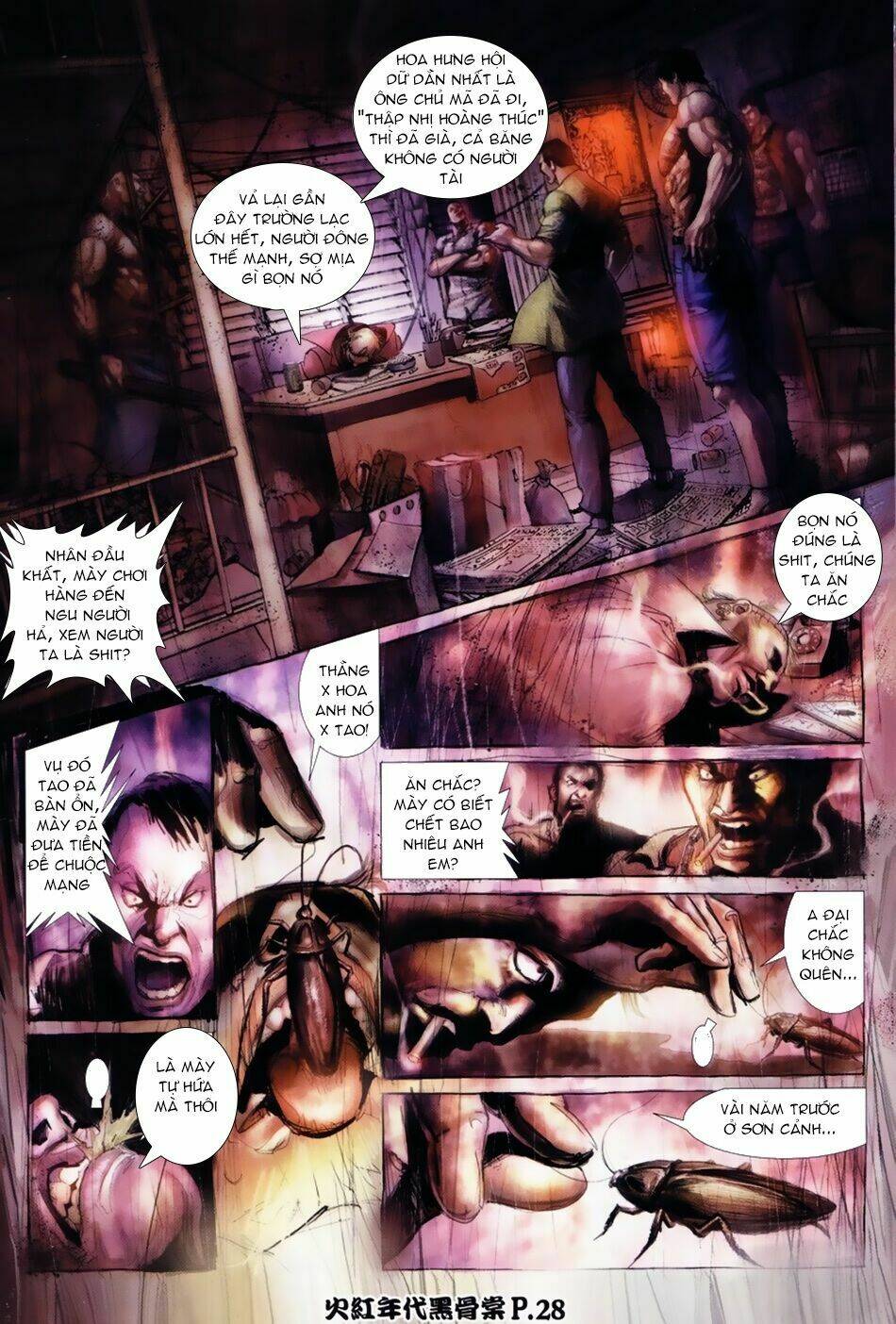 hỏa hồng niên đại hắc cốt đường chapter 2 11