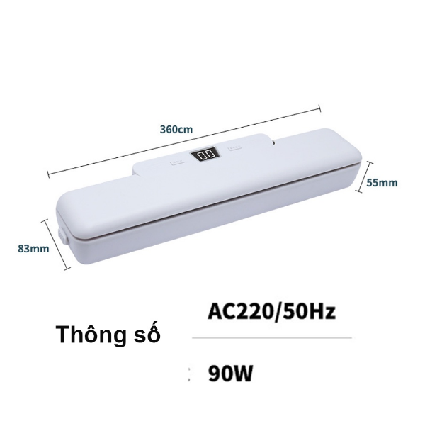 Máy hút chân không FK-7912 công suất 120W giá tốt hàng chất lượng cao - Tặng kèm túi hút