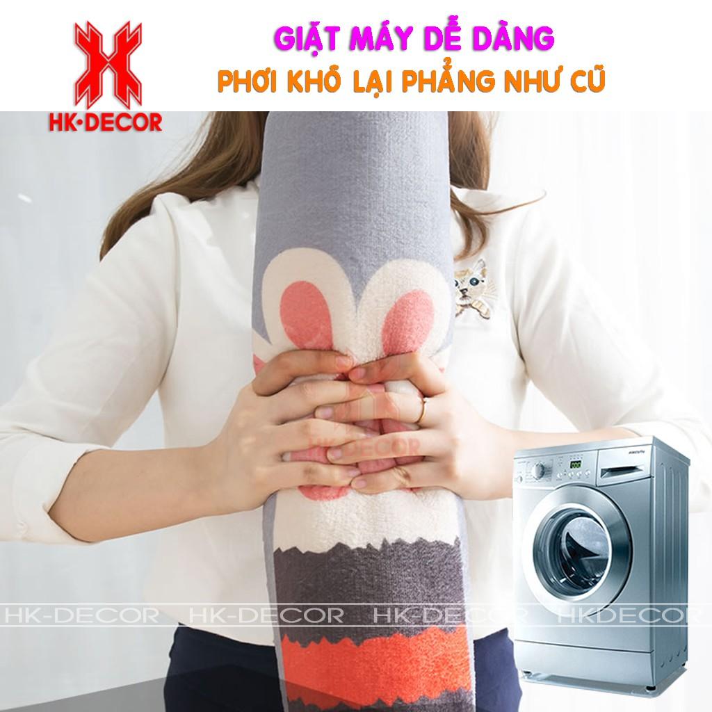 Thảm chùi chân lông mịn xuất Nhật, thảm lau chân, thảm trải cạnh giường ngủ [Size 45x120cm