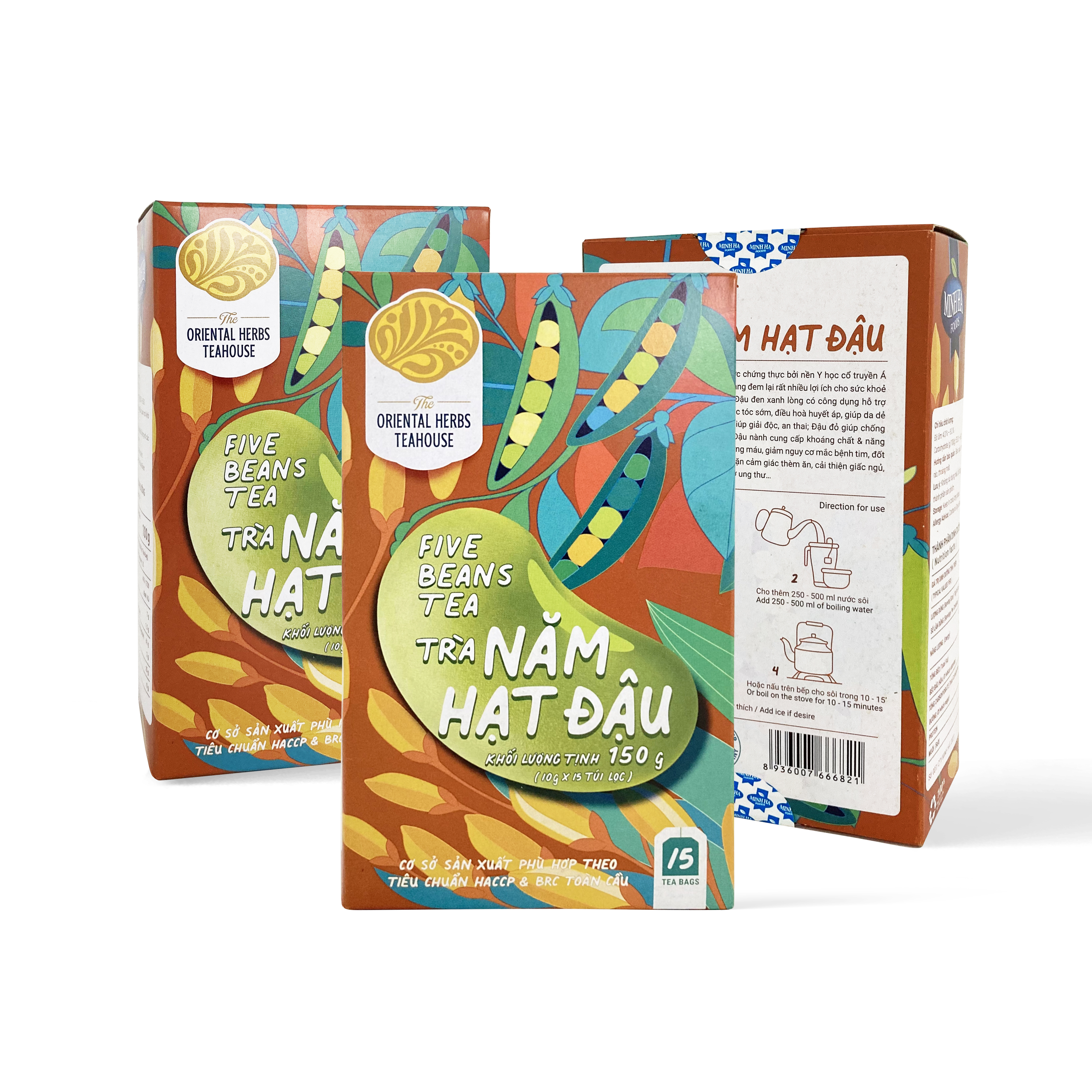 Trà Năm Hạt Đậu 150g