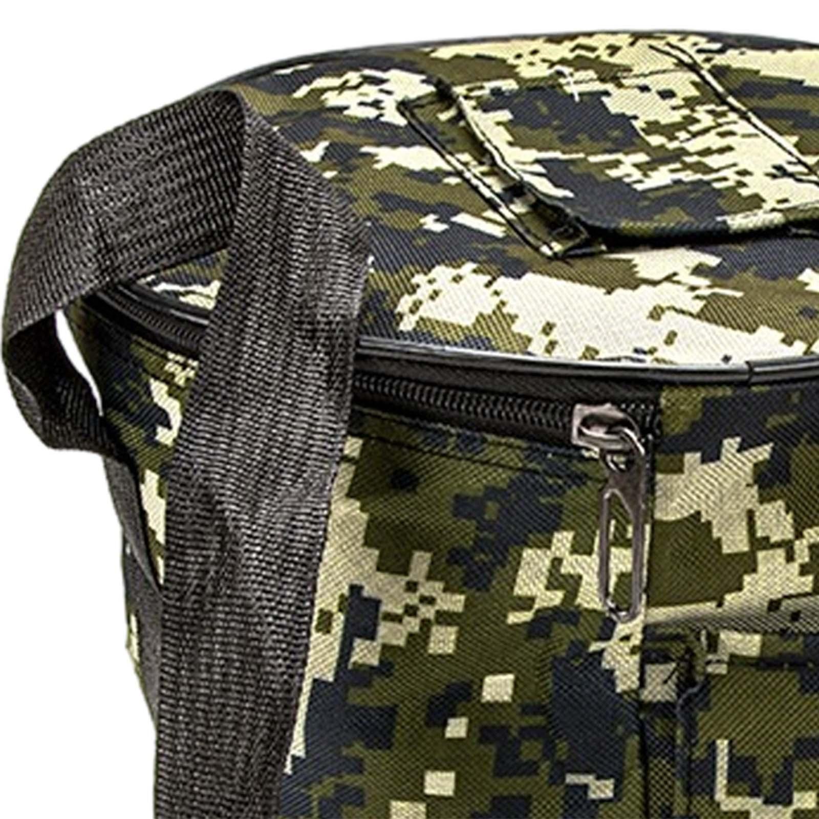 Fishing Tackle Bag Fishing Gear Storage Bag Case Organizer Handbag Water Resistant Portable Carrier Fishing Accessories Bag