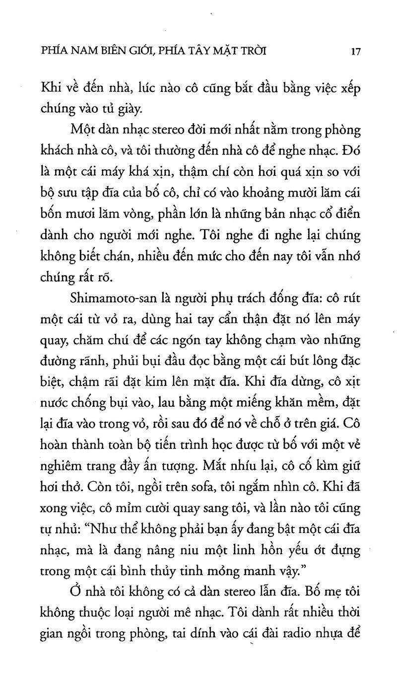 Phía Nam Biên Giới, Phía Tây Mặt Trời