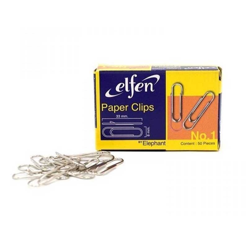 Kẹp Giấy Tròn Elfen Size 33 mm No.1