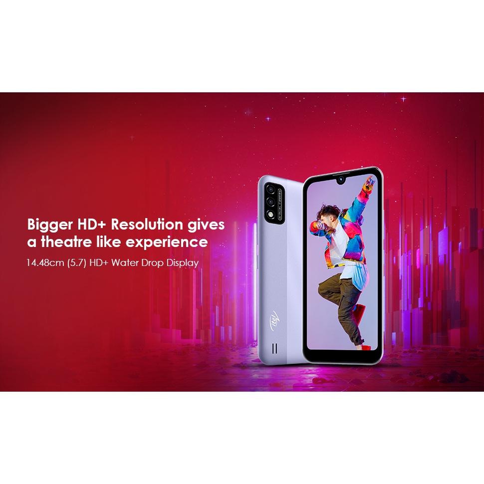 Điện thoại Smartphone iTel A26 (2GB/32GB) - Chụp Ảnh AI, Mở Khoá Bằng Khuôn Mặt  - Hàng Chính Hãng