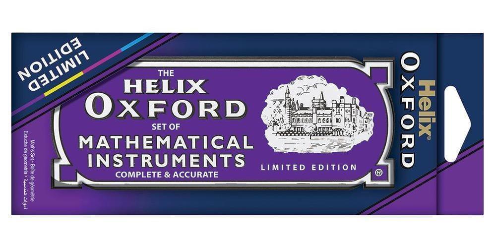 Bộ Thước Hộp Kim Loại Oxford Tím - 170594 - Helix