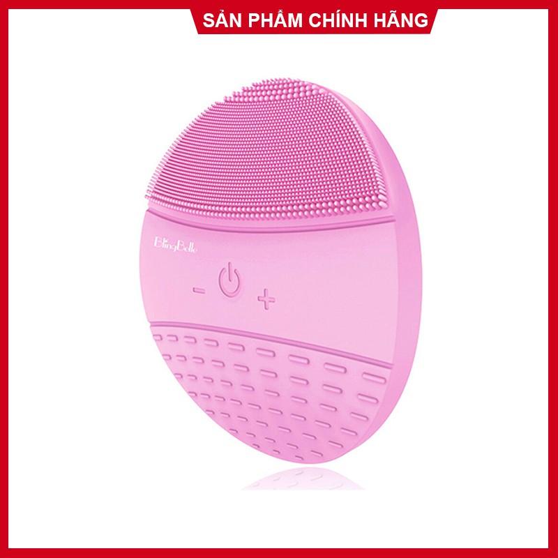 Máy rửa mặt và massage Blingbelle Round sạc không dây nhớ chế độ rung