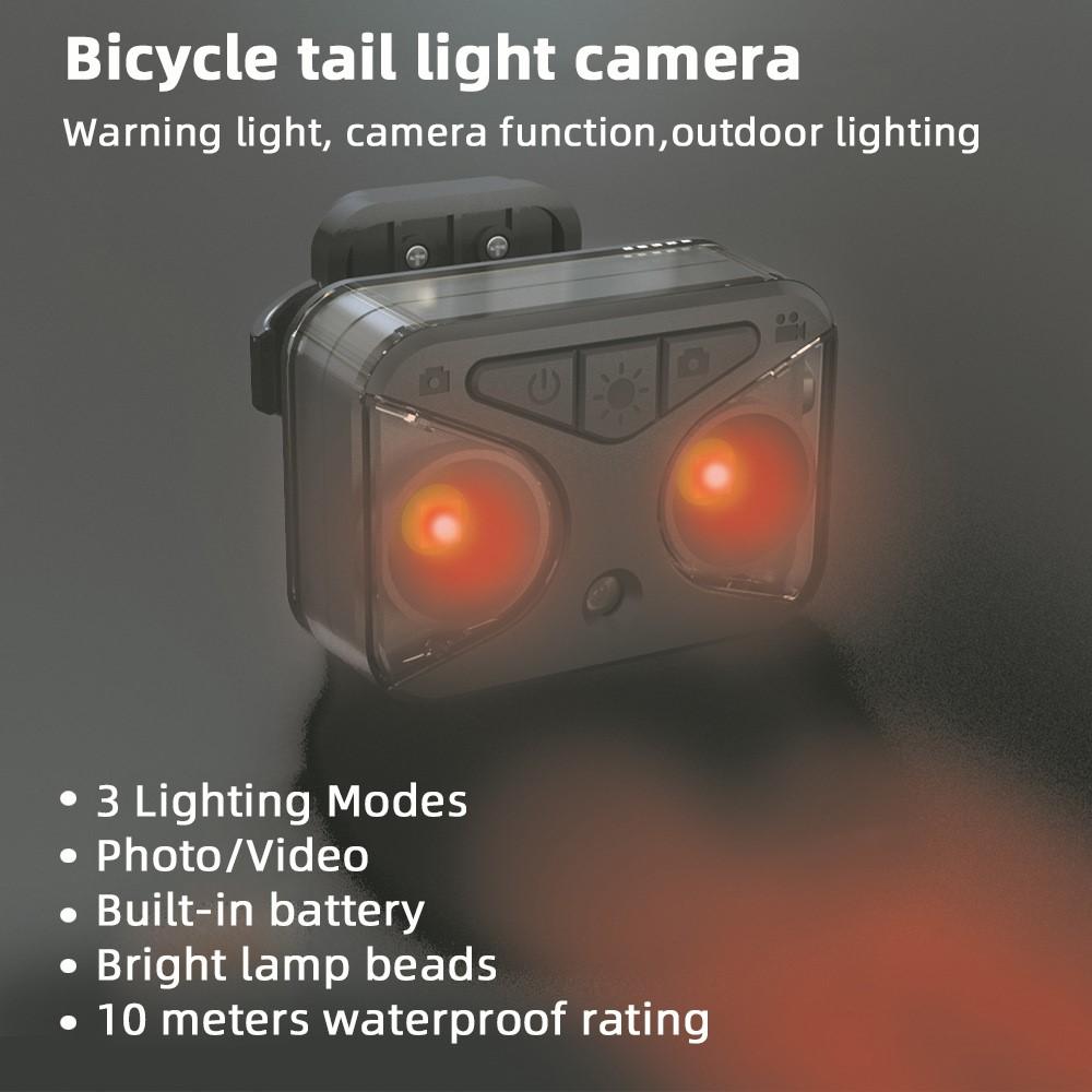 Phía sau xe đạp CẢNH BÁO CẢNH BÁO ACTOTER ACTOCTION ACTE COMPOTY LED Đèn LED