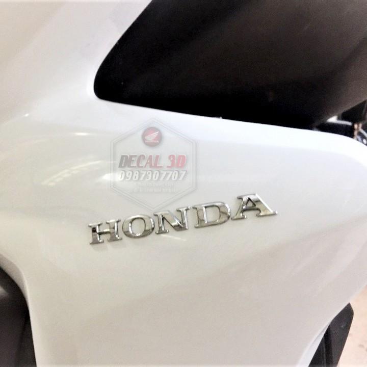 tem chữ Honda dán xe máy HÀNG ZIN CỰC ĐẸP  1 CẶP