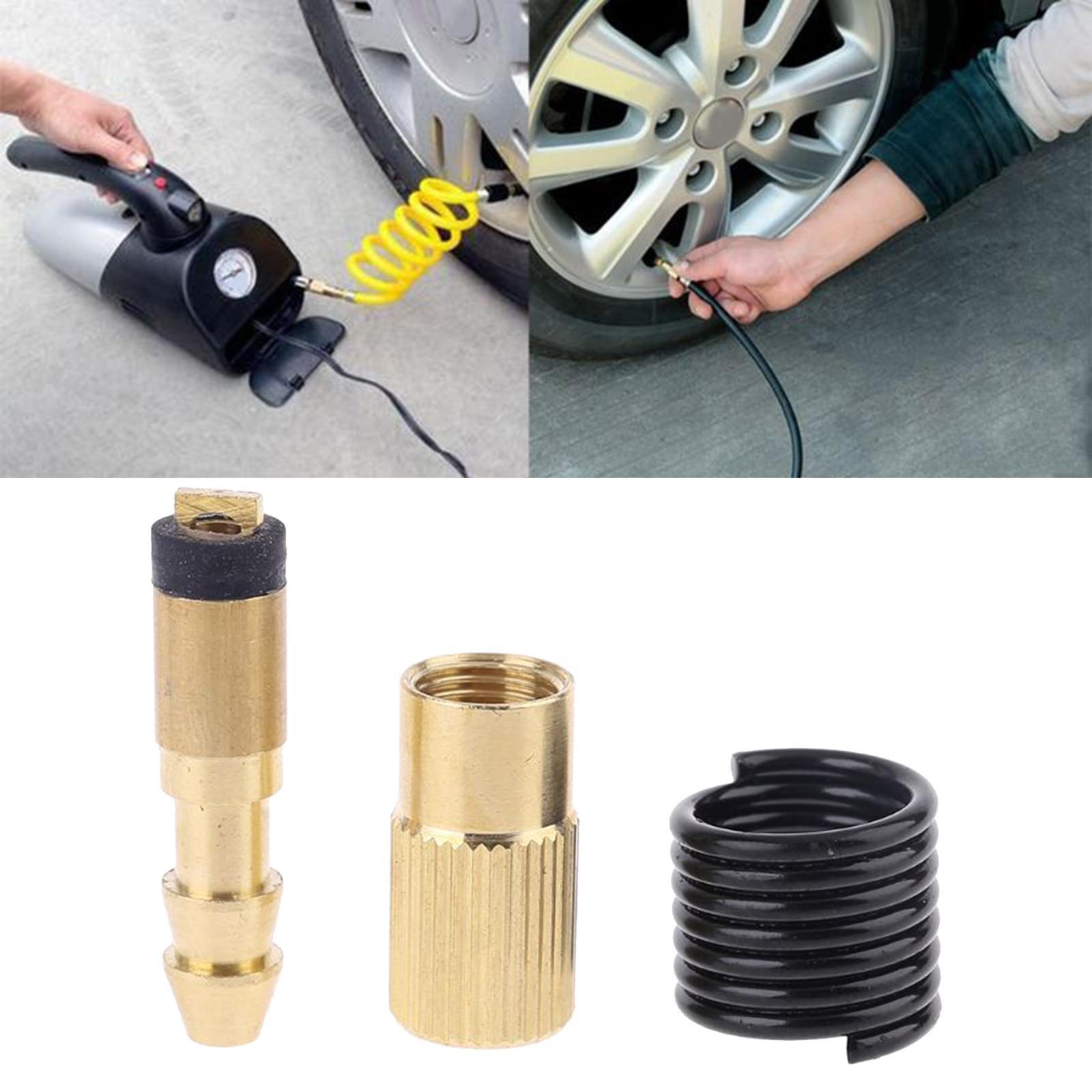 3Pcs/Set Car Tire Air Pump Nozzle Car Inflatable Connector Durable