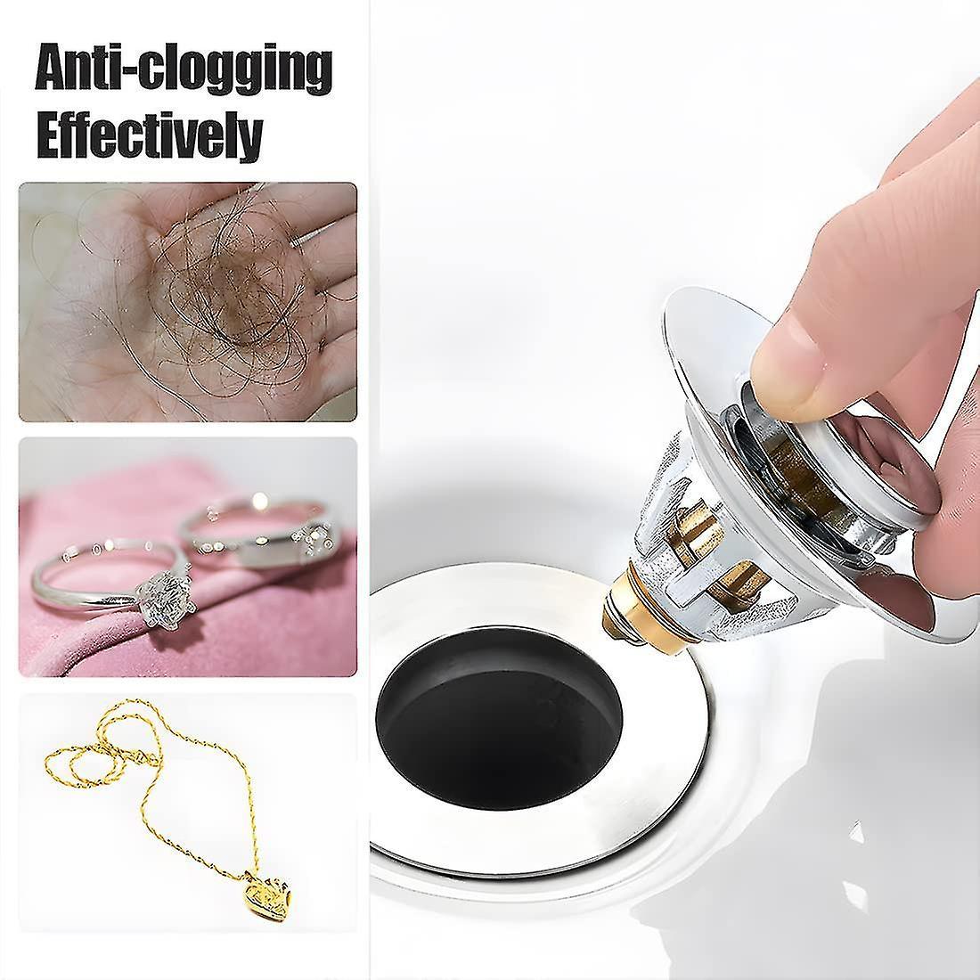 Nắp bồn rửa trong phòng tắm phổ quát, nắp thoát nước, bồn tắm, phích cắm thoát nước chìm