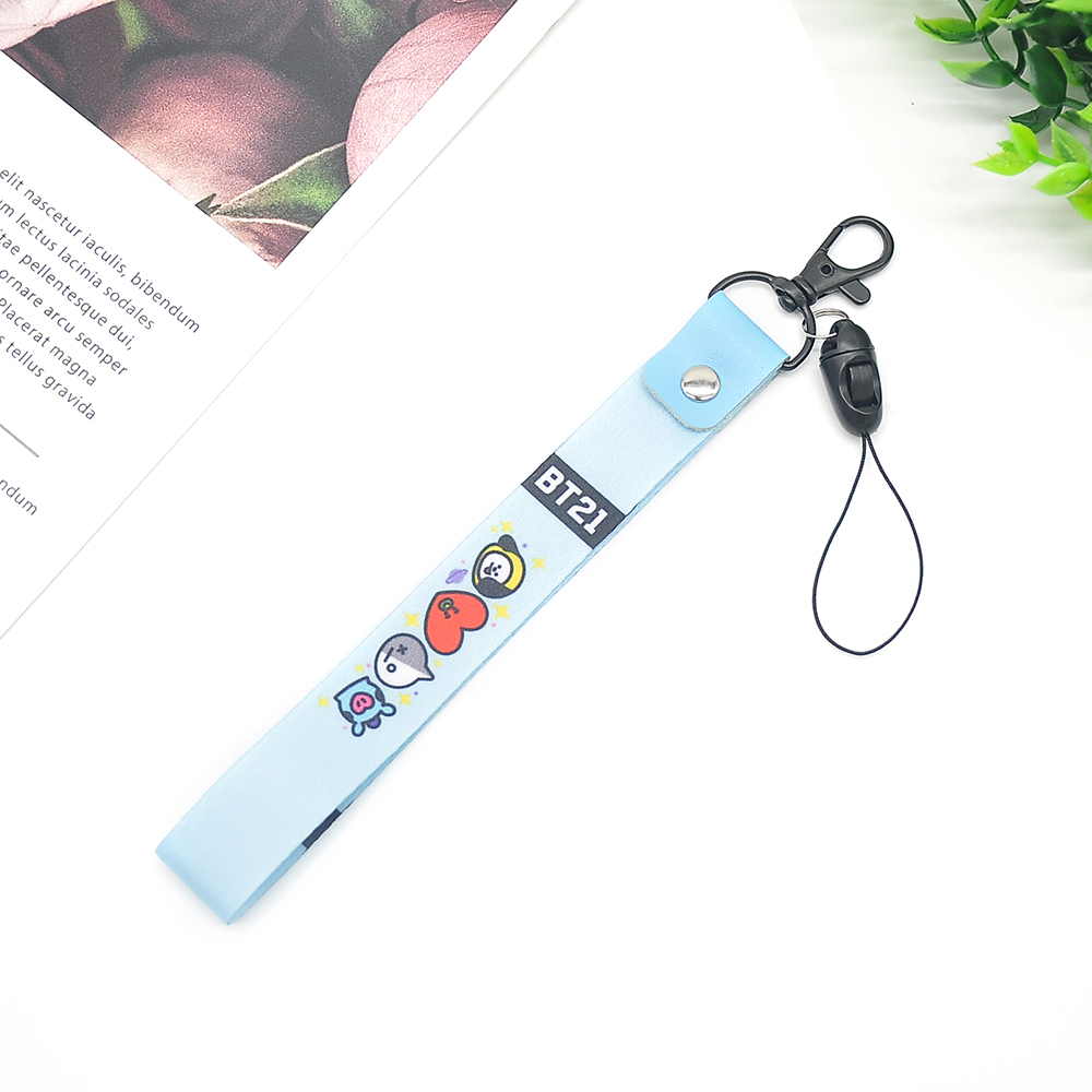 Móc khóa keychain strap BT21 BTS