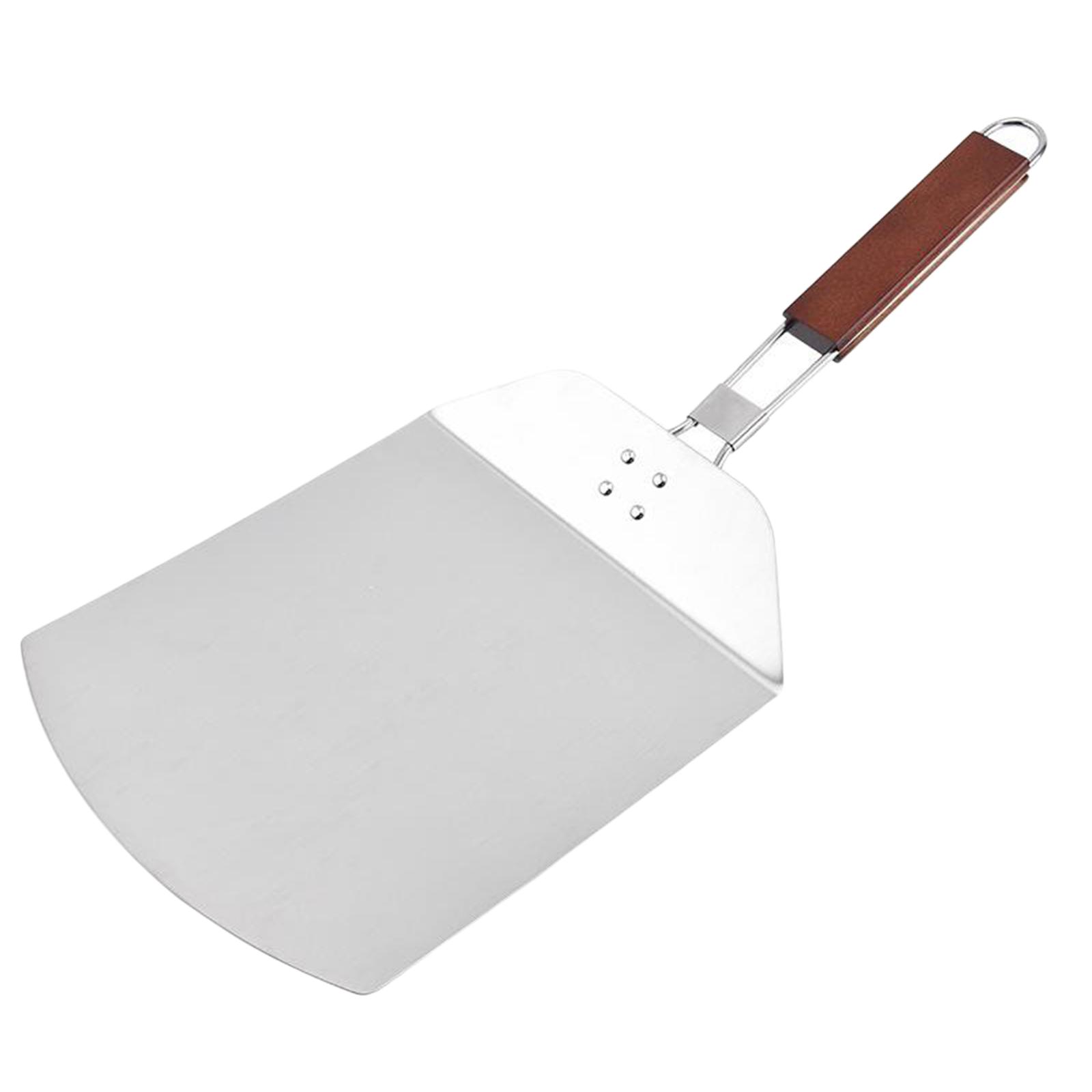 Pizza Peel Paddle, Pizza Paddle for Pizza Oven, 24cm x 57cm Foldable Wooden Handle Pizza Peel