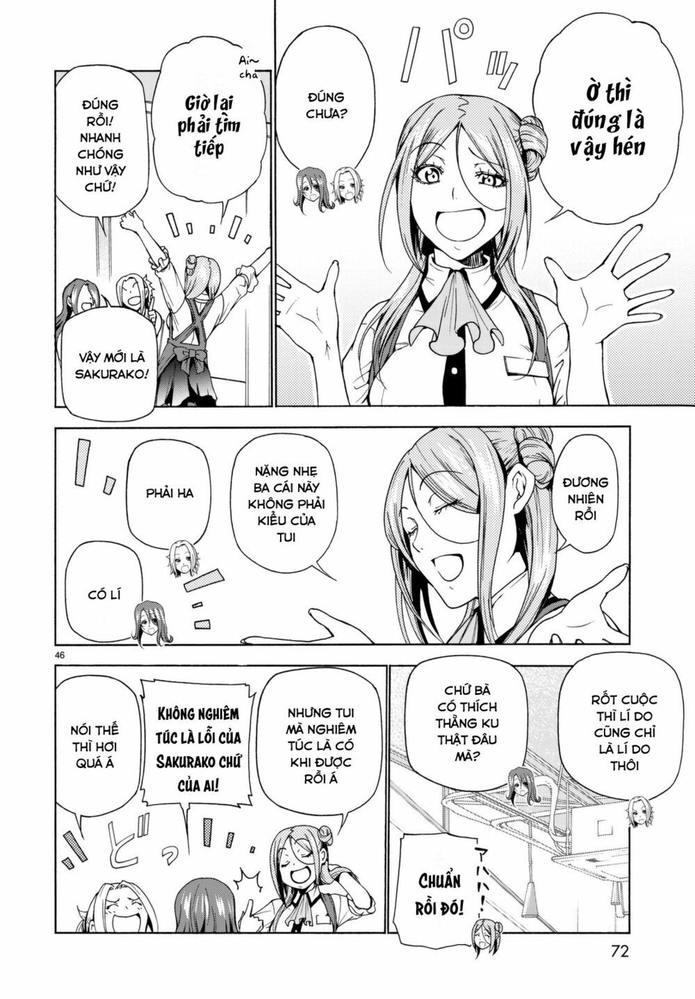 cô gái thích lặn - grand blue chapter 37 46