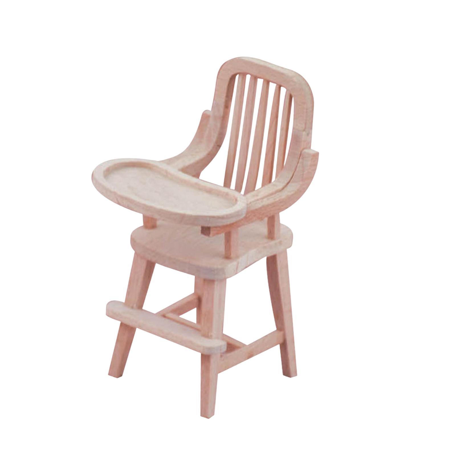 Mini Furniture Model Wooden for Dollhouses Micro Landscape DIY Accessory