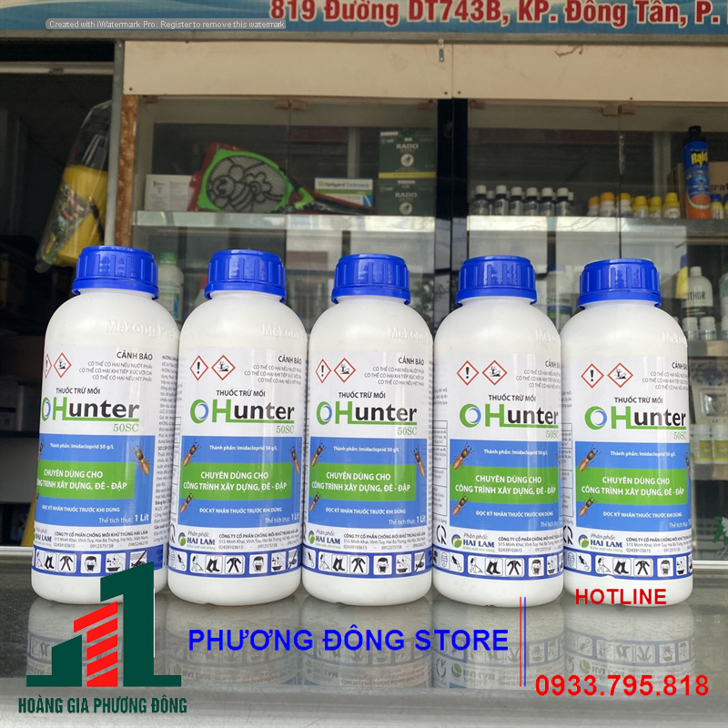 Thuốc diệt mối tận gốc OHUNTER 50SC-100ml