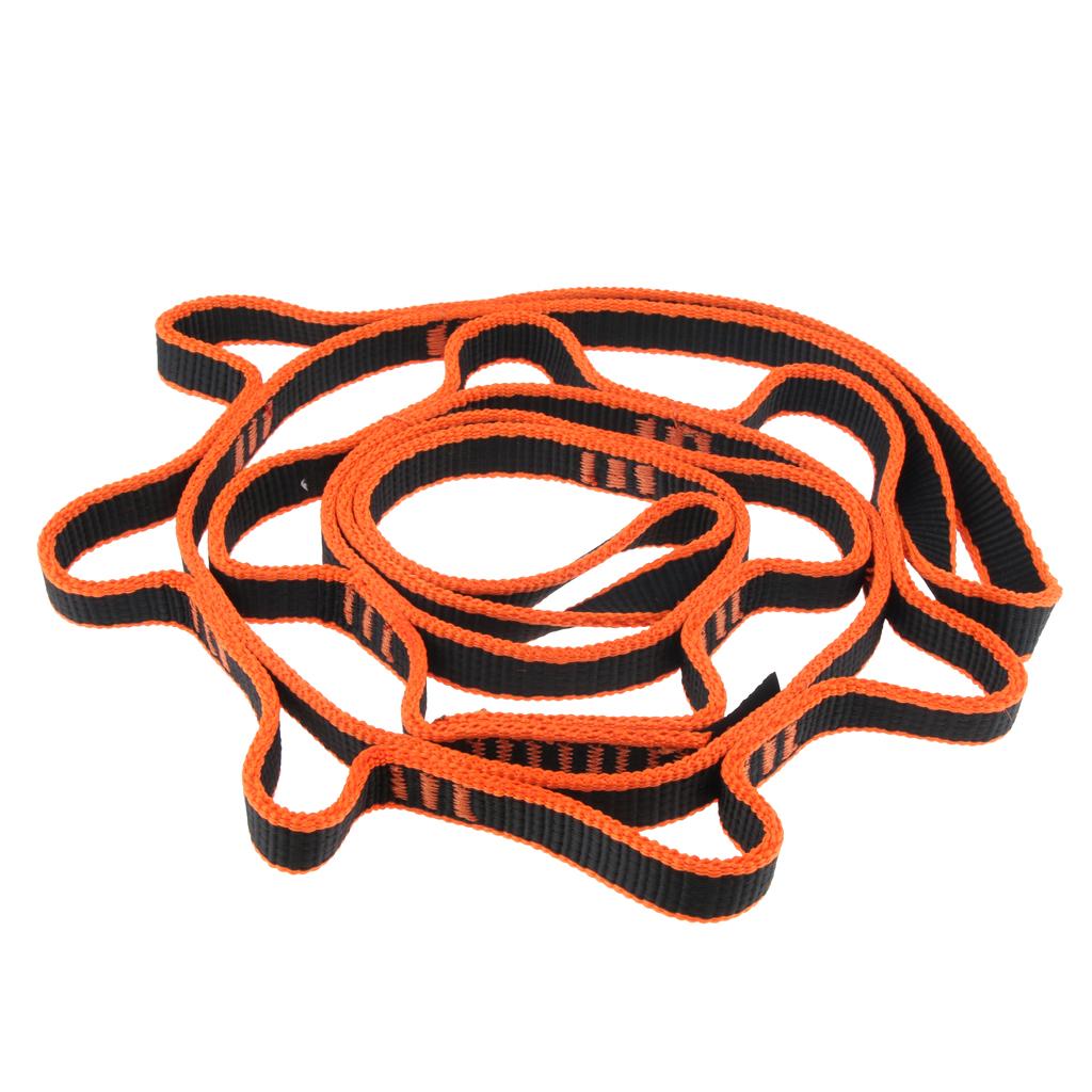 22KN Safety Rock Climbing Yoga Swing Hammock Nylon Daisy Chain