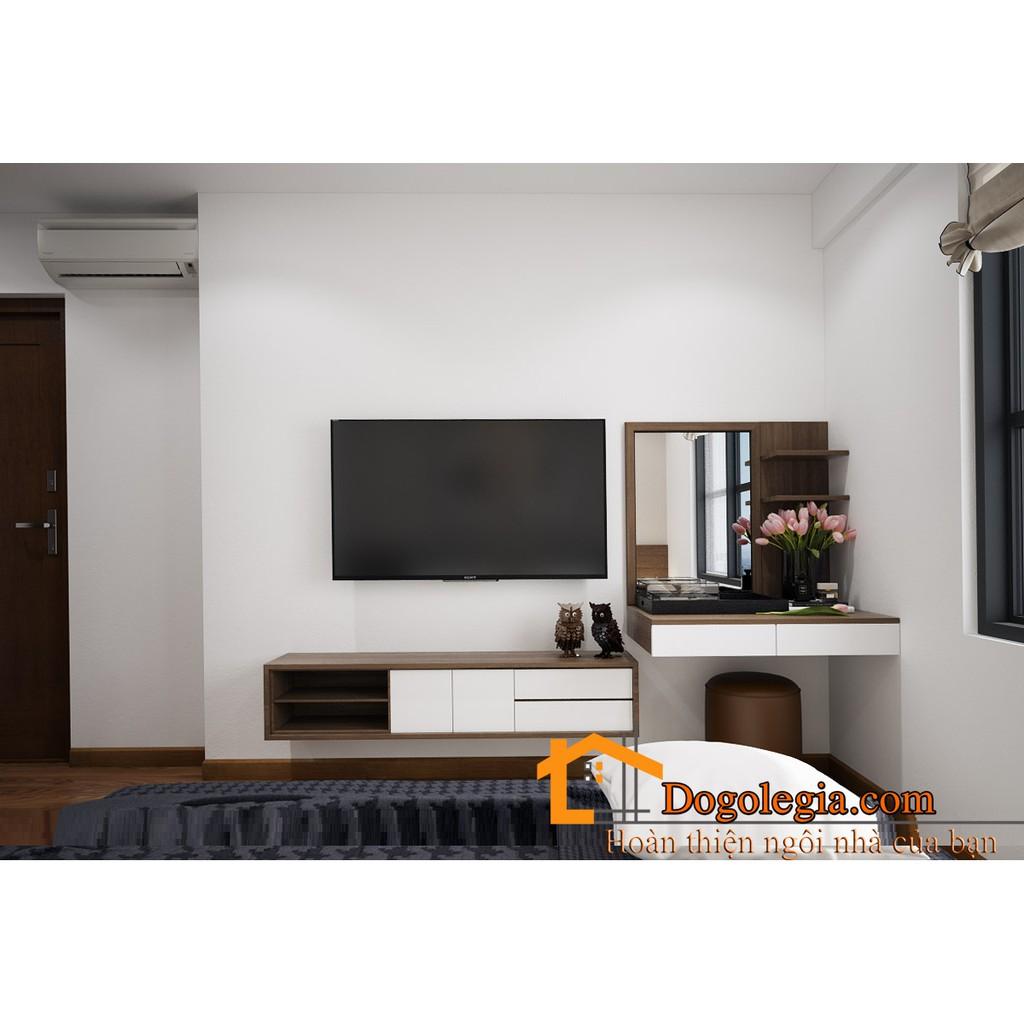 Bộ Giường Tủ Đẹp Cho Phòng Ngủ Rộng LG-BPN046