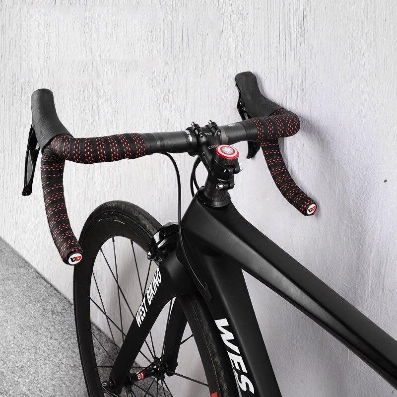 Bike Handlebar Tapes Anti-slip Wrap Soft Breathable Shockproof Road Tape End Bar Grips Cycling Accessories