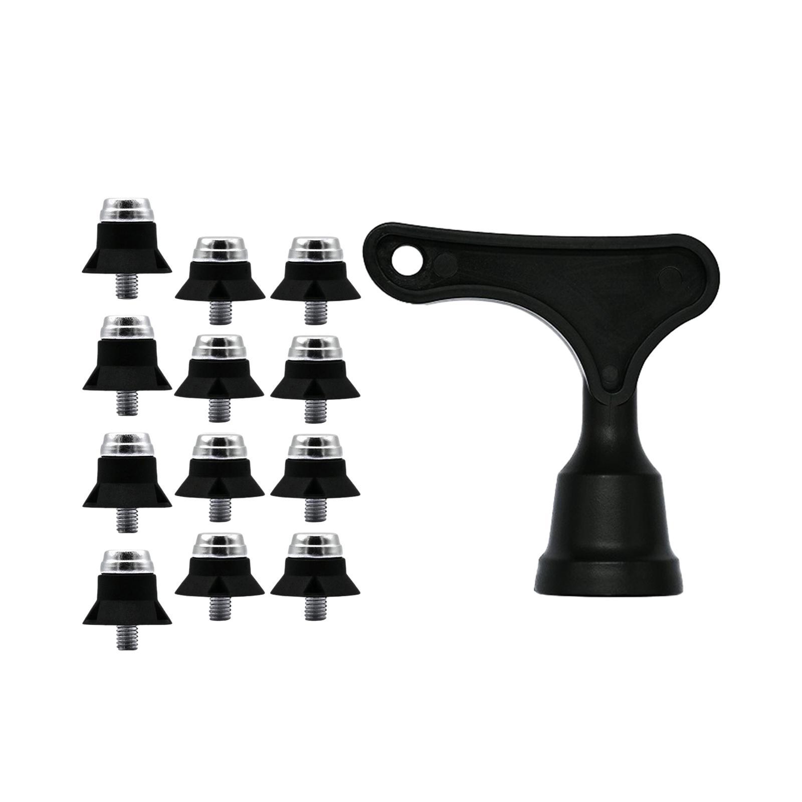 12Pcs Track Shoes Spikes Portable for Athletic Sneakers Competition Training