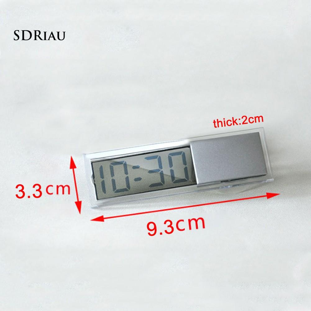 Đồng Hồ Điện Tử Màn Hình Lcd Gắn Xe Hơi