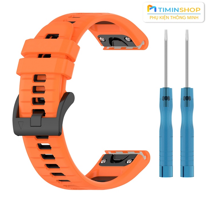 Dây cho Garmin Fenix 8/ 7/ 7S/ 6/ 6S/ 5/ 5S/ 3/ Quatix 7/ Instinct 2/ 2S/ Forerunner 965/ 955/ 945/ 935 (DGM4)
