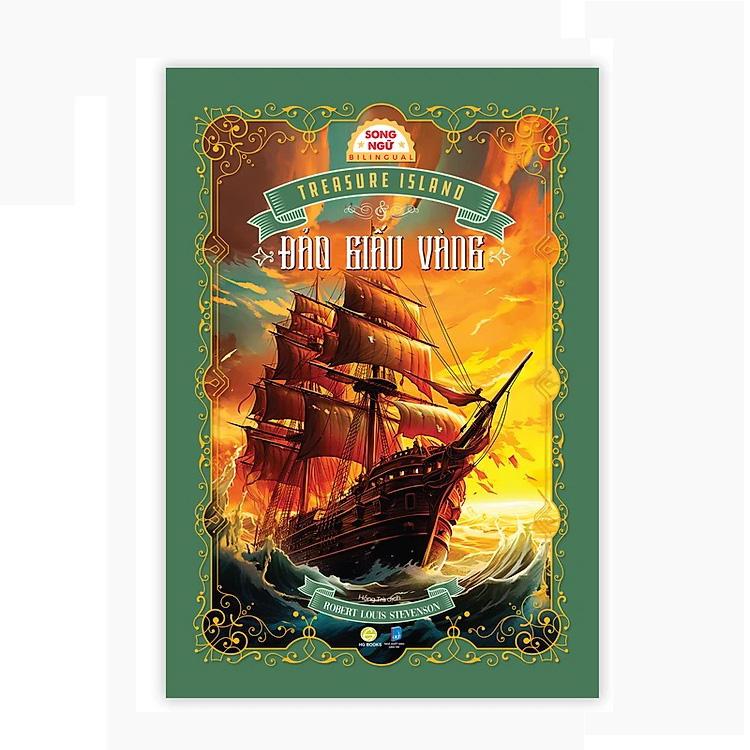 Sách - Đảo Giấu Vàng - Treasual Island - Song Ngữ Việt-Anh