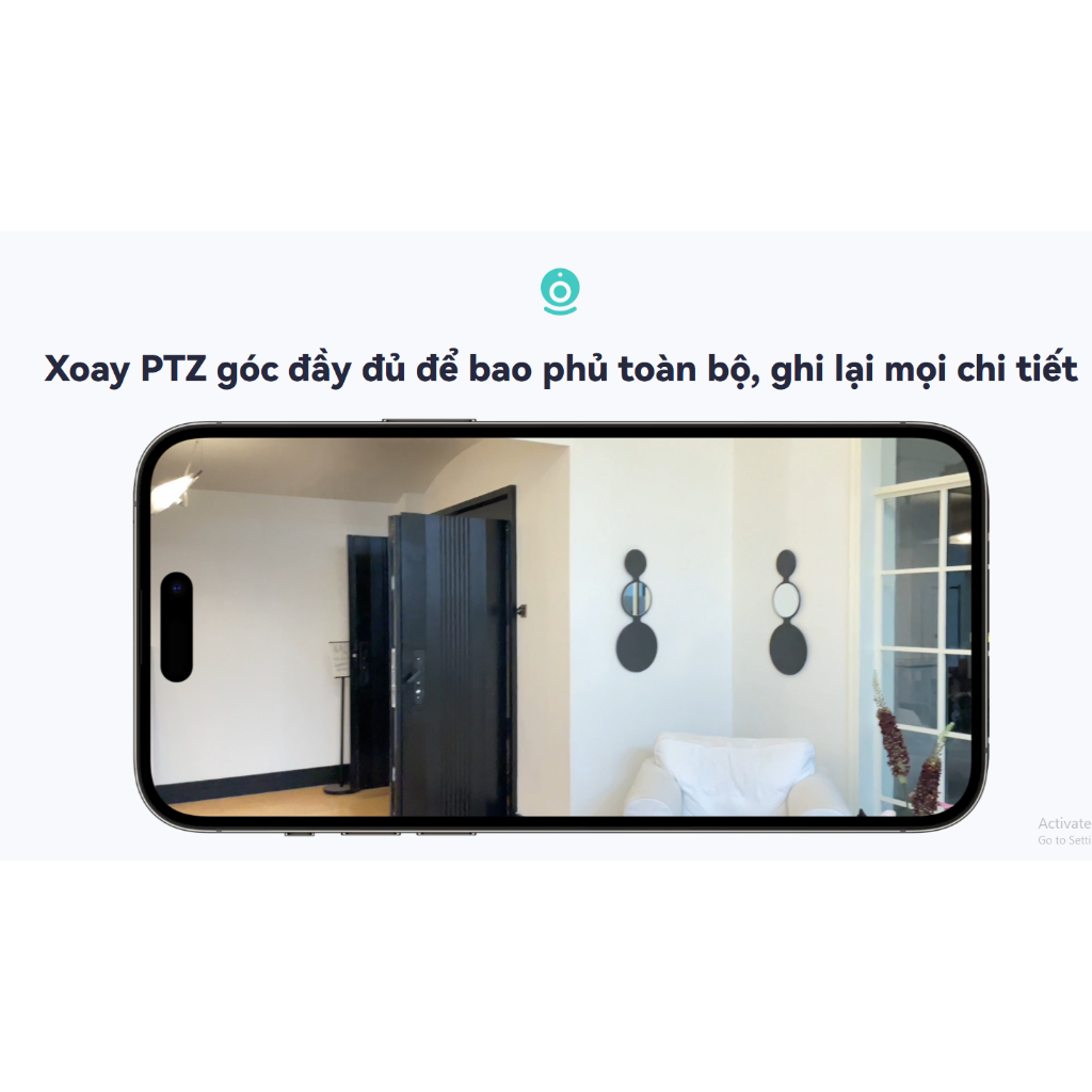 Camera IP wifi trong nhà quay quét MEARI S1 Plus 3M, Đàm thoại 2 chiều, phát hiện chuyển động và dáng người, có cổng LAN - Hàng chính hãng