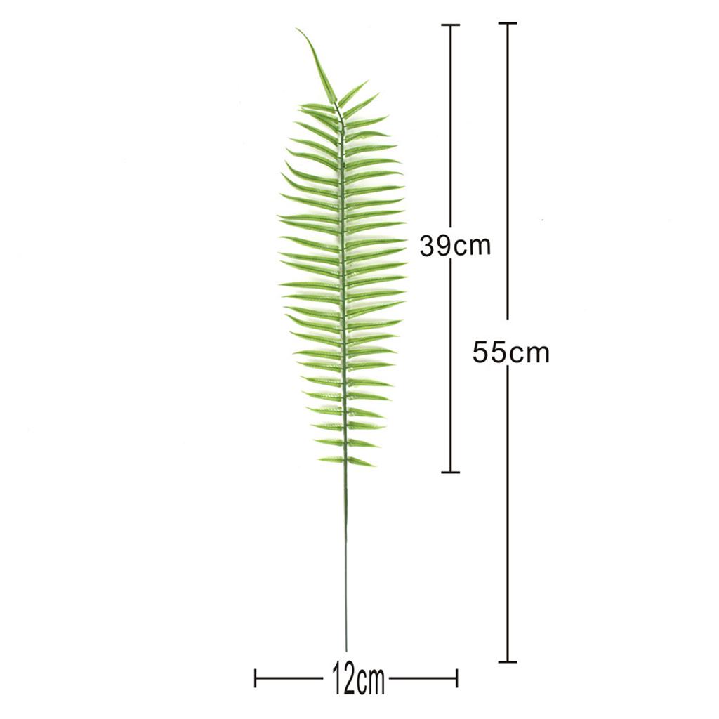 Fake Plants Fern Green Leaf Home Garden Decor