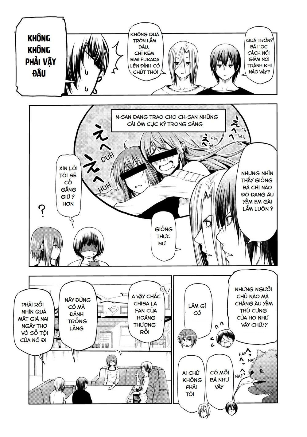 cô gái thích lặn - grand blue chapter 61.5 5