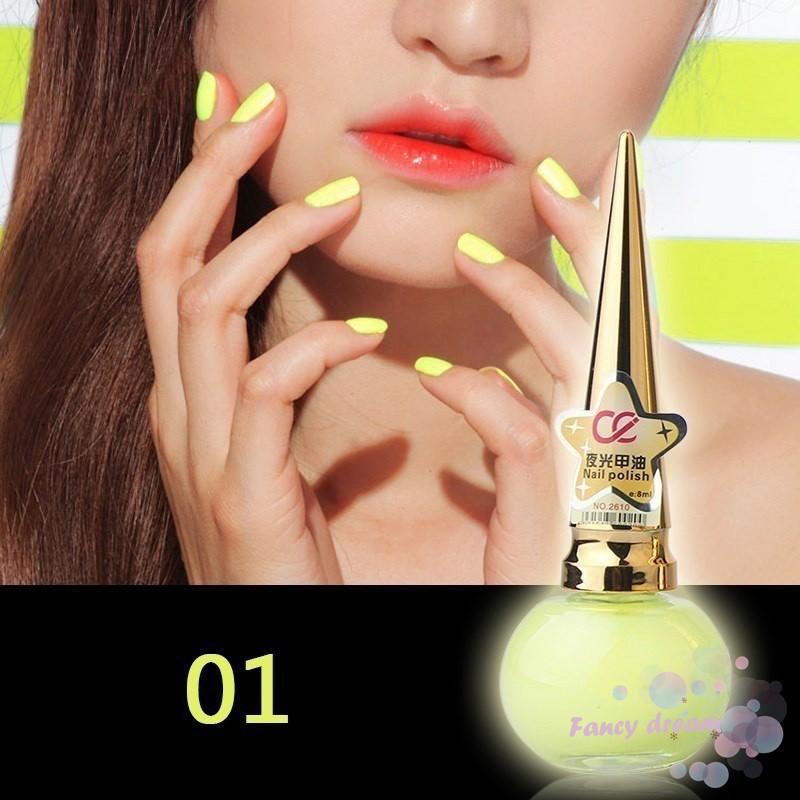 Sơn móng tay màu sáng dạ quang 202_u mã sp UK5705 mã JEV46