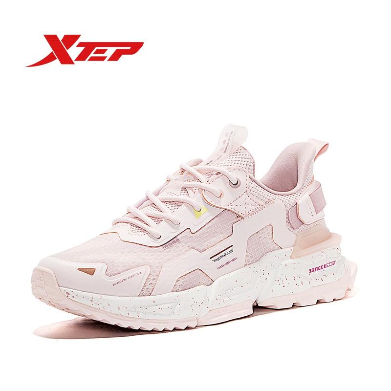 Giày thể thao nữ Xtep, dáng giày sneaker phong cách retro tạo cảm giác chân dài hơn 879218320528