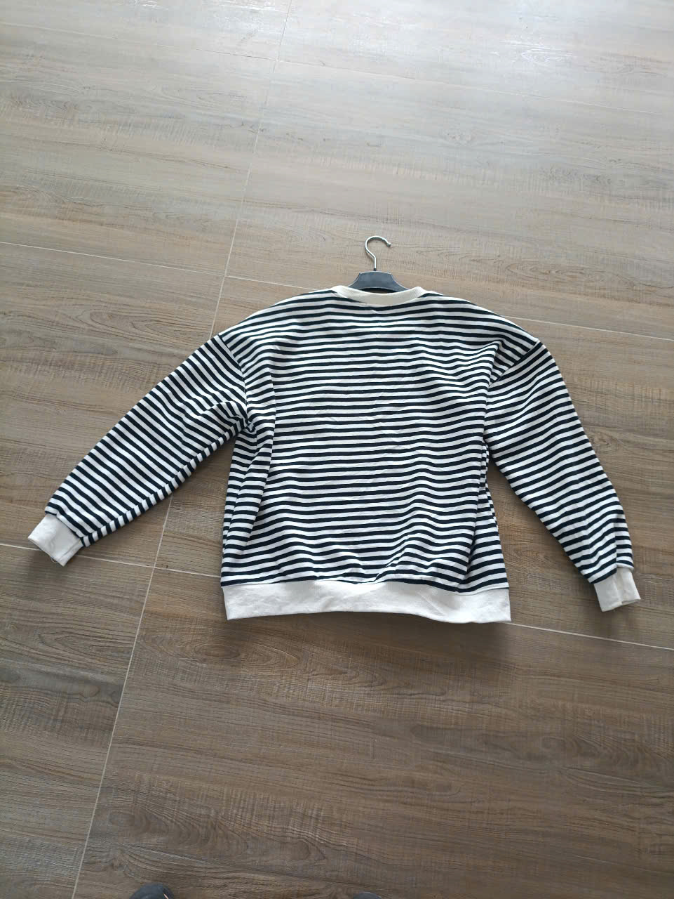 Áo hoodie kẻ ngang (Si tuyển) - Hàng chính hãng