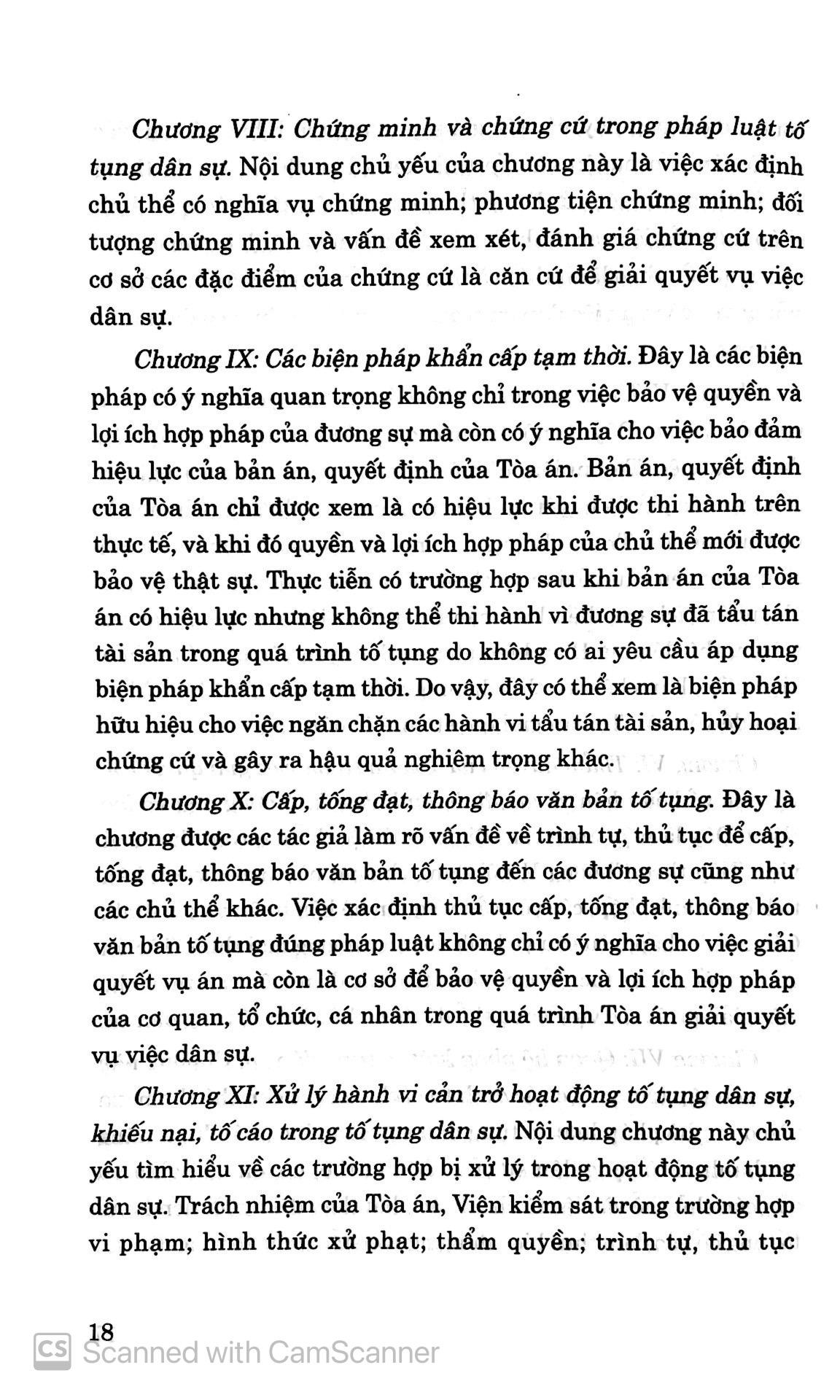 Giáo Trình Luật Tố Tụng Dân Sự - Quyển I: Những Vấn Đề Lý Luận Chung