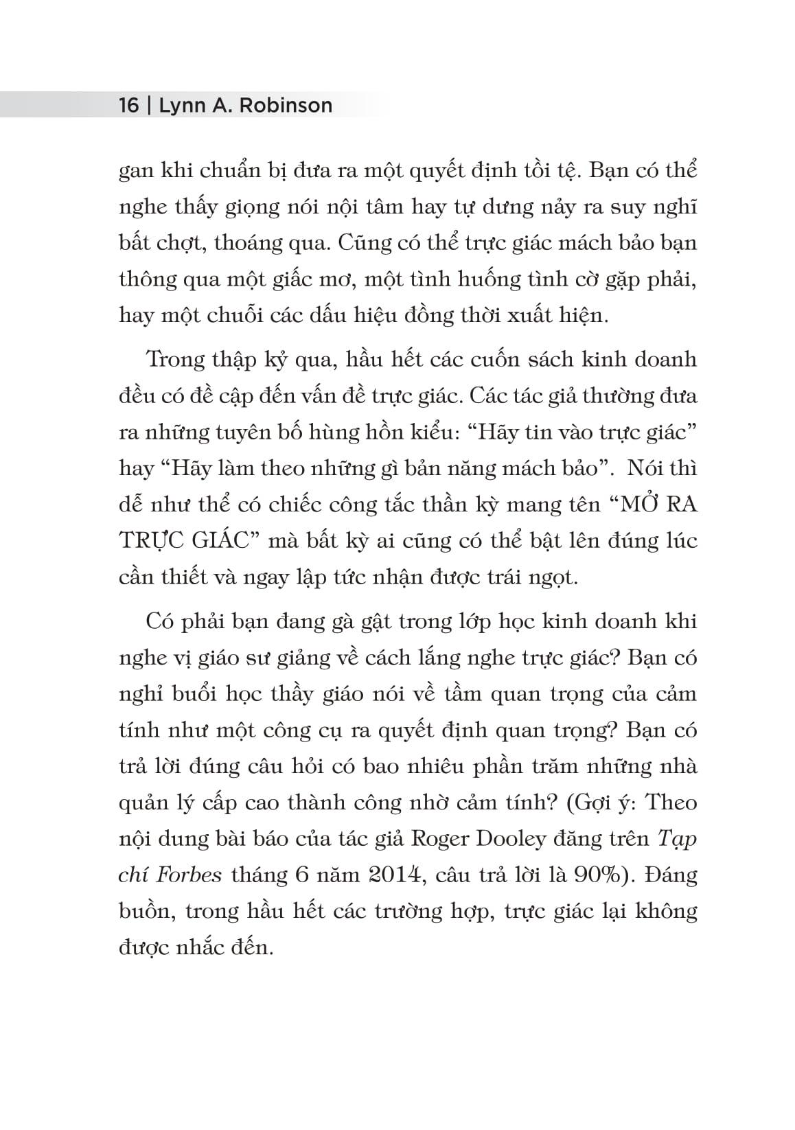 Khơi Nguồn Trực Giác