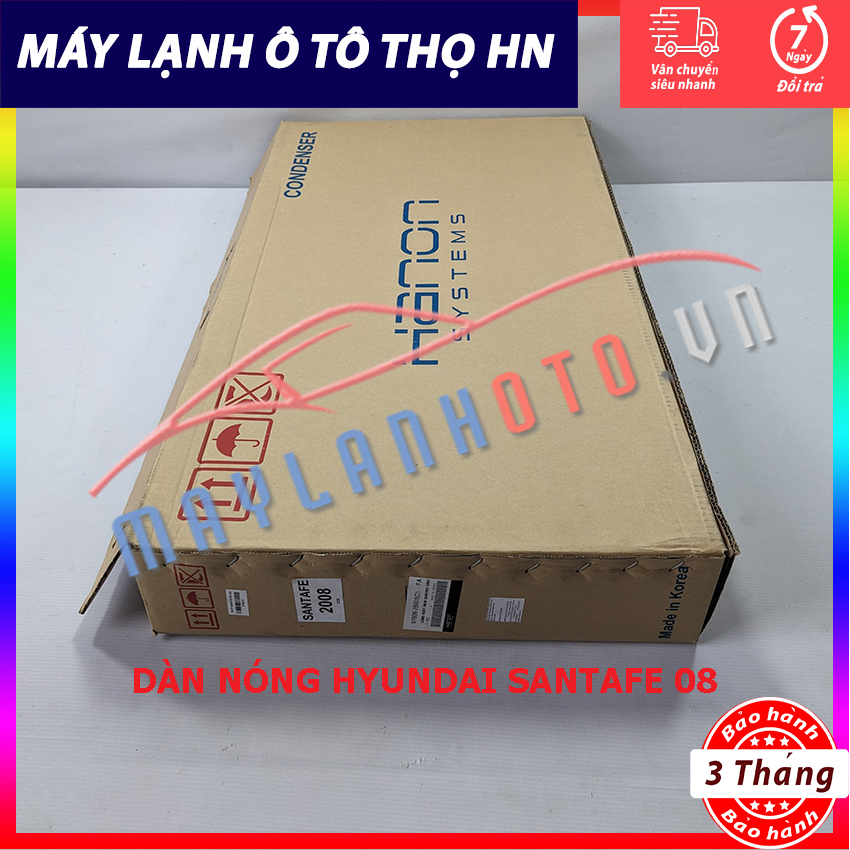 Dàn (giàn) nóng Hyundai Santafe 2006 2007 2008 2009 2010 Hàng xịn Hàn Quốc (hàng nhập khẩu trực tiếp) 06 07 08 09 10