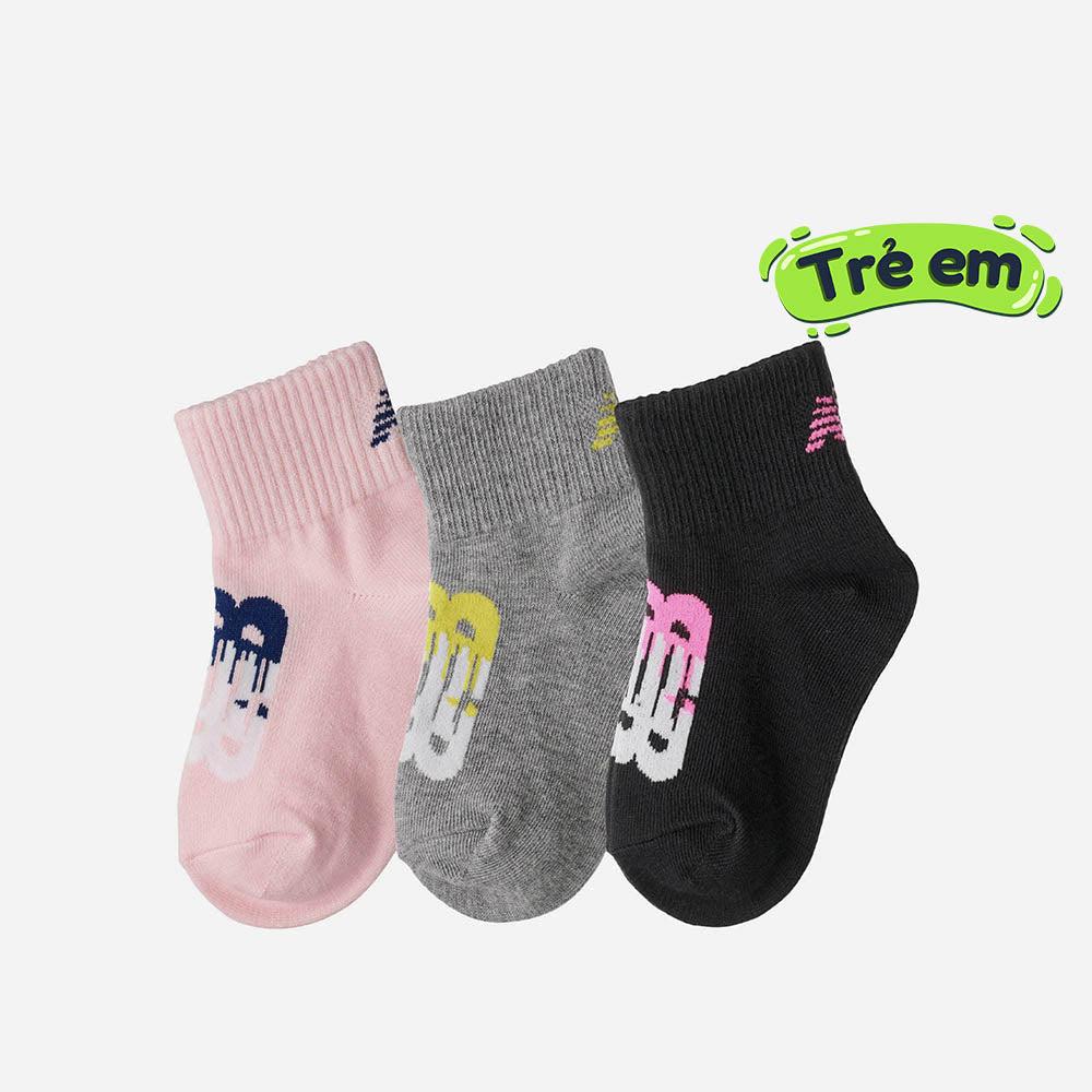 Vớ thể thao trẻ em New Balance LIFESTYLE QUARTER U ASSORTED 2 COLORS - LAS29433AS2