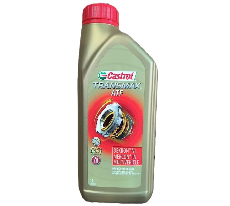 Dầu hộp số tự động Castrol TRANSMAX ATF DEXRON VI/MERCON LV (can 1 lít)