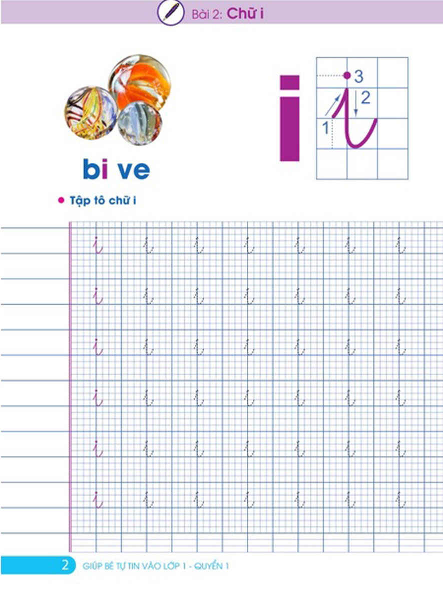 Tập Tô Tập Viết - Giúp Bé Tự Tin Vào Lớp 1 - Quyển 1 (ND)