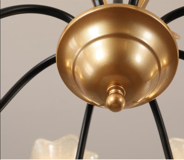 Đèn chùm LED LUXGEN BOE 8 tay trang trí nội thất sang trọng phong cách châu âu