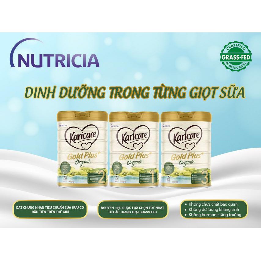 Sữa bò Karicare Organic số 3 900g (Dành cho trẻ trên 1 tuổi)