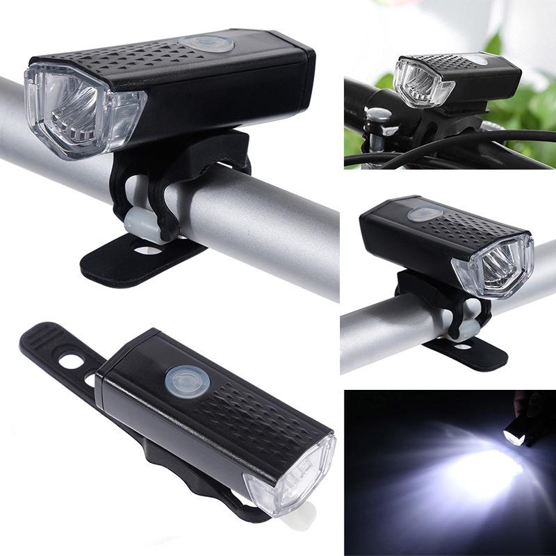 Đèn xe đạp thể thao siêu sáng HT Sports khả năng chống nước tốt, Đèn led nhiều chế độ sạc USB an toàn