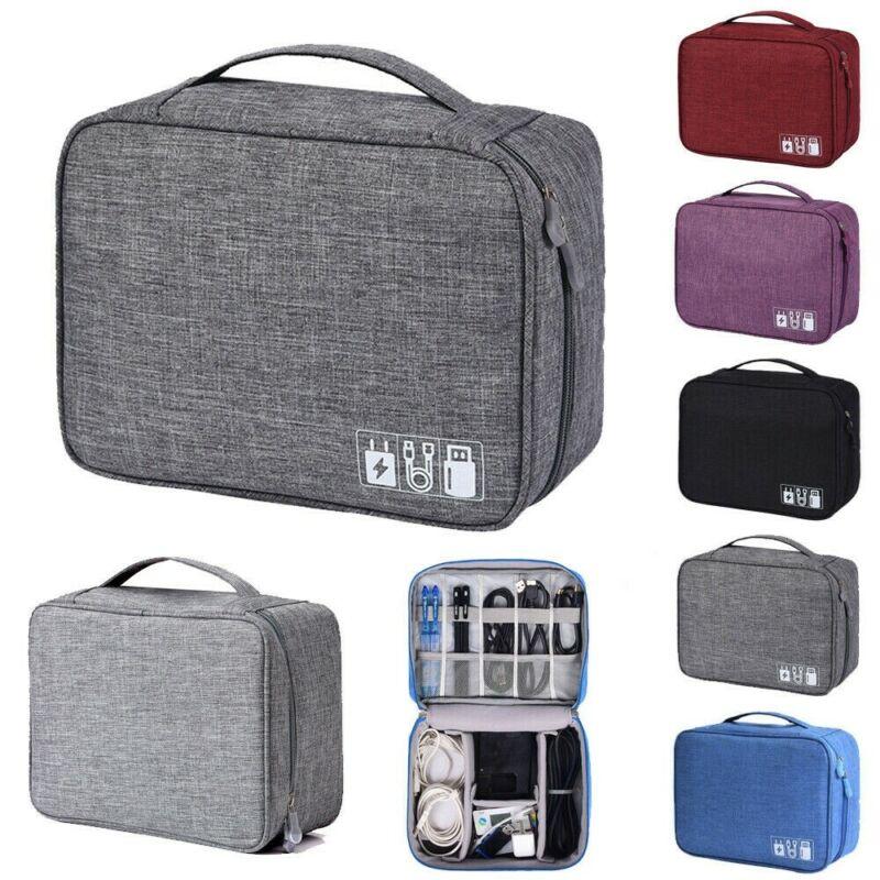 New Large Cosmetic Case Makeup Bag Storage Handle Organizer Travel Kit US