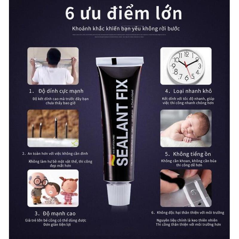 Combo 5 chai Keo dán cường lực không cần đóng đinh loại chịu được 200KG - AsiaMart