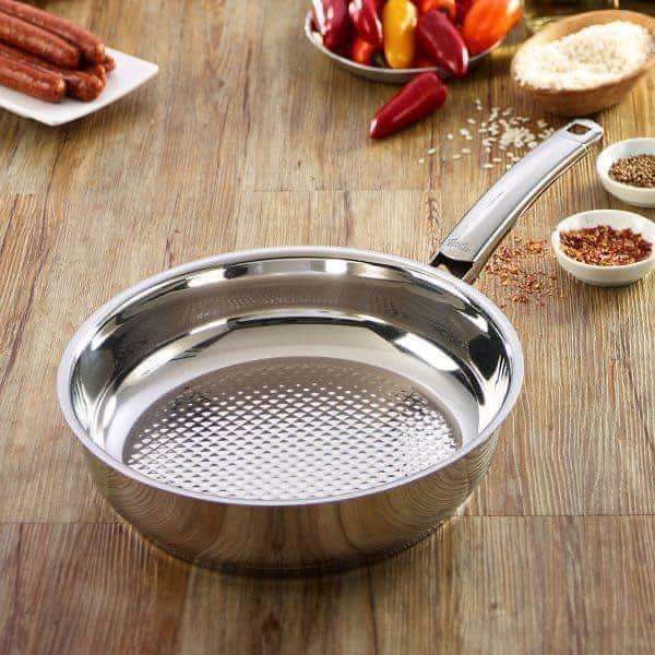 Chảo Thép FISSLER Bratpfanne Crispy Steelux Premium (Made in Germany