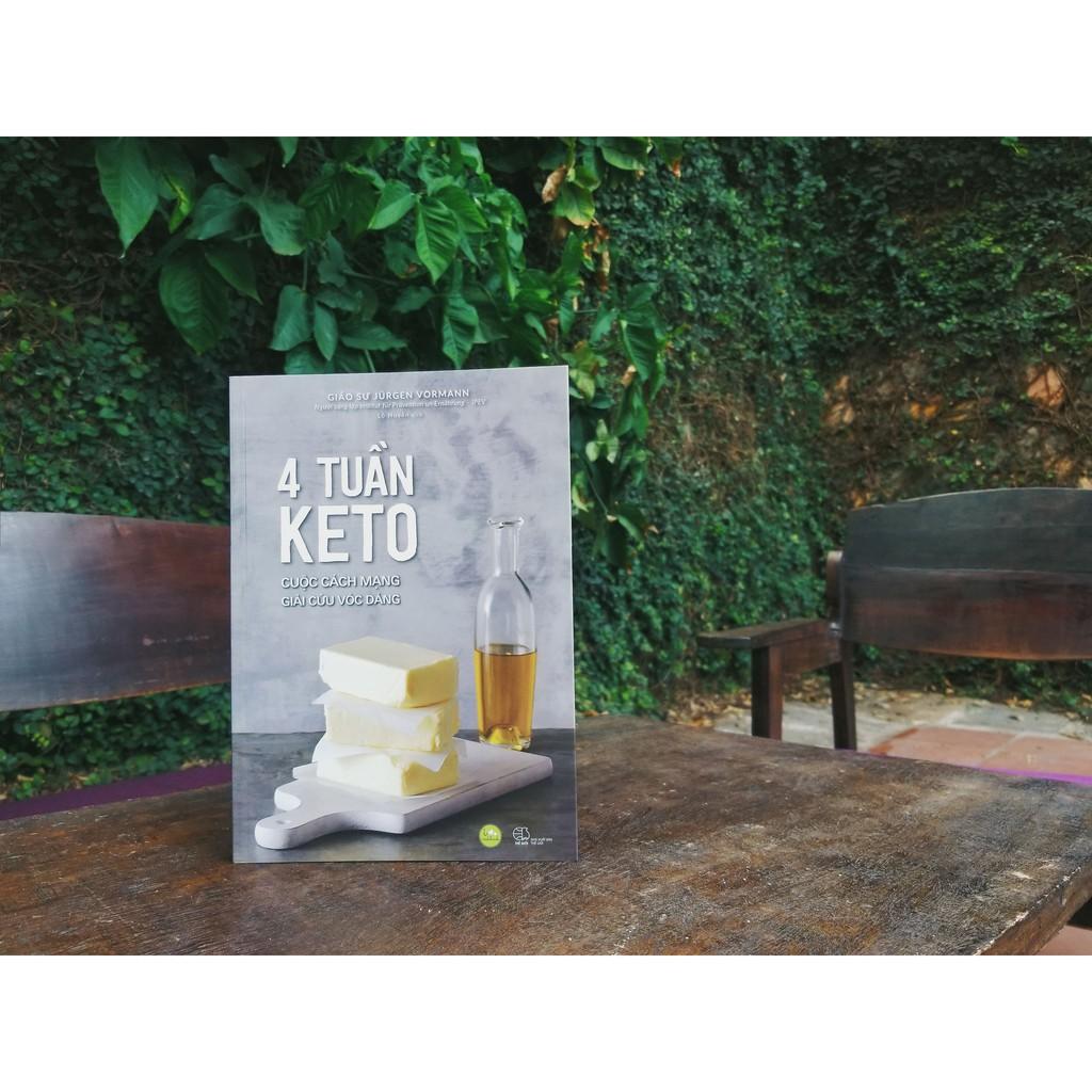 Sách - 4 tuần KETO - Cuộc cách mạng giải cứu vóc dáng